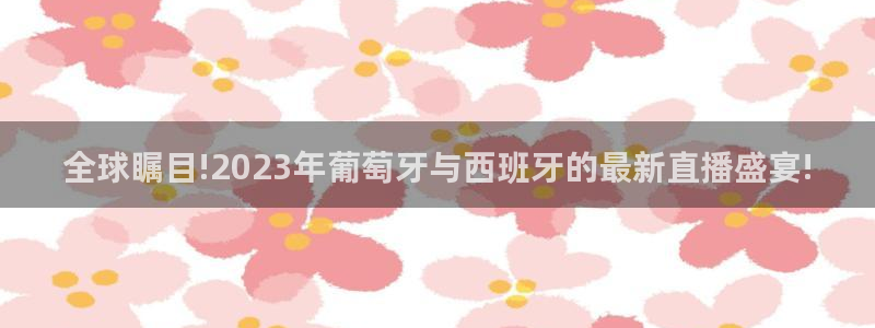 球神直播体育免费直播：全球瞩目!2023年葡萄牙与西班牙的最新直播盛宴!